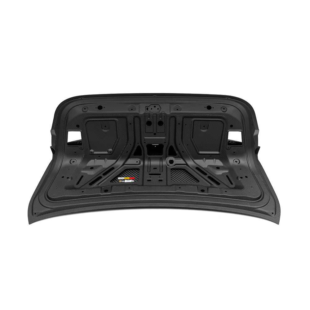 SOOQOO Prepreg Carbon Fiber Rear Trunk Lid Compatible With BMW 3 Series/M3 (G20/G80)