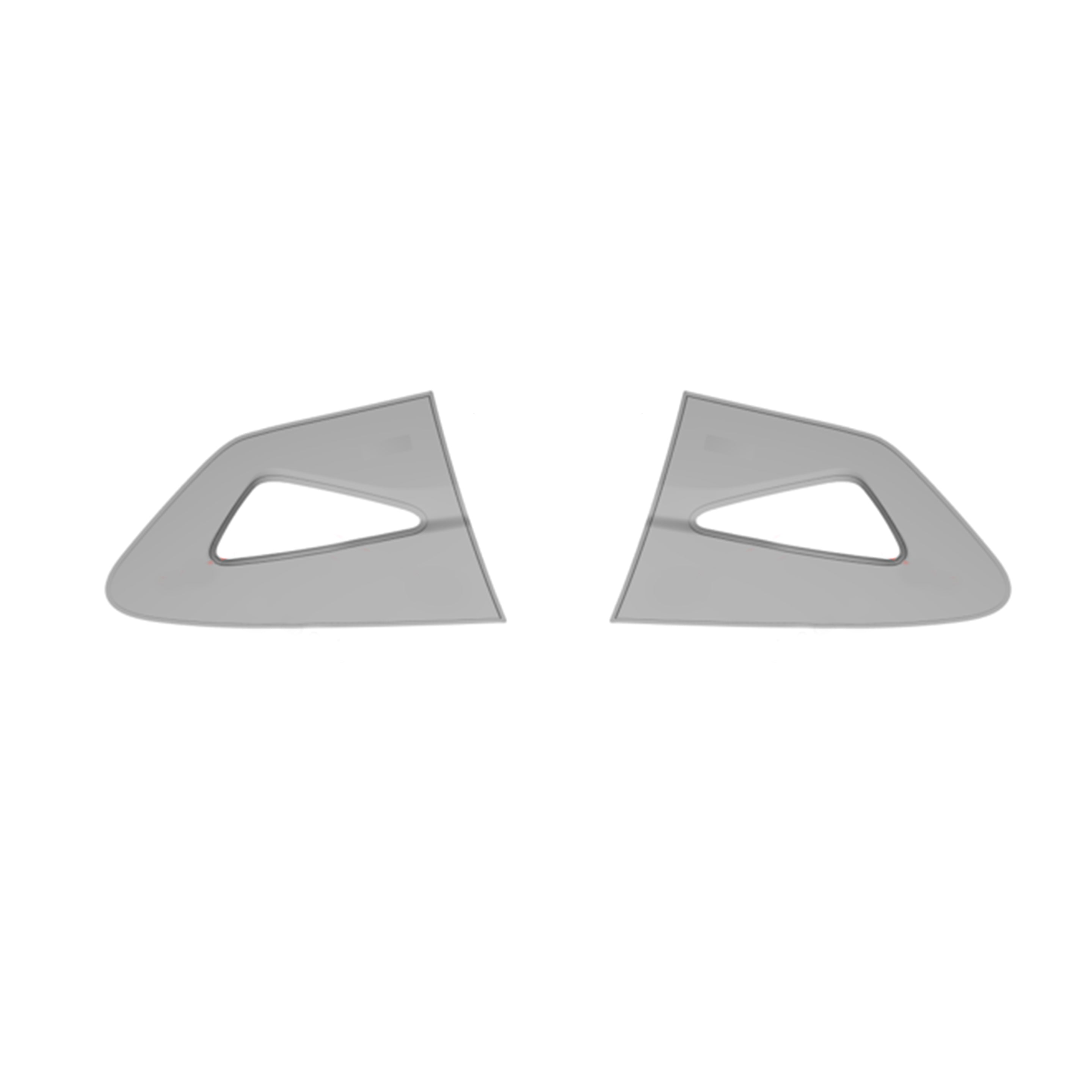 RevoZport Carbon Fiber Side Fender Vents Compatible With Tesla Model Y Facelift