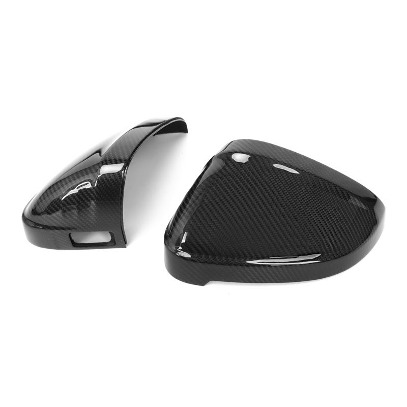Coques de rétroviseurs de remplacement en fibre de carbone OEM+ compatibles avec Audi A4/S4/RS4 (B9/B9.5)