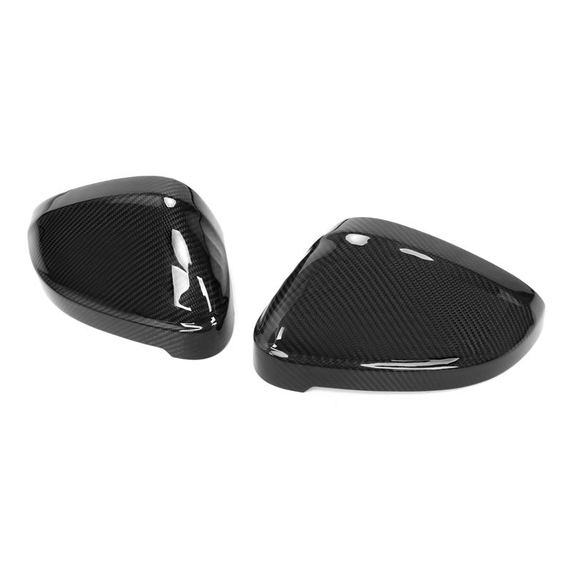 Coques de rétroviseurs de remplacement en fibre de carbone OEM+ compatibles avec Audi A4/S4/RS4 (B9/B9.5)