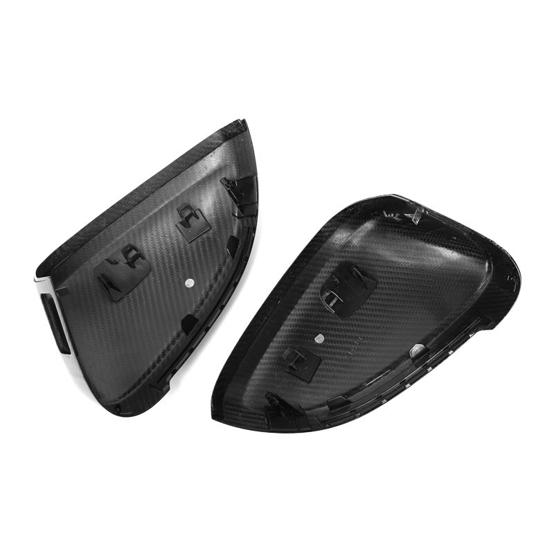 Coques de rétroviseurs de remplacement en fibre de carbone OEM+ compatibles avec Audi A4/S4/RS4 (B9/B9.5)