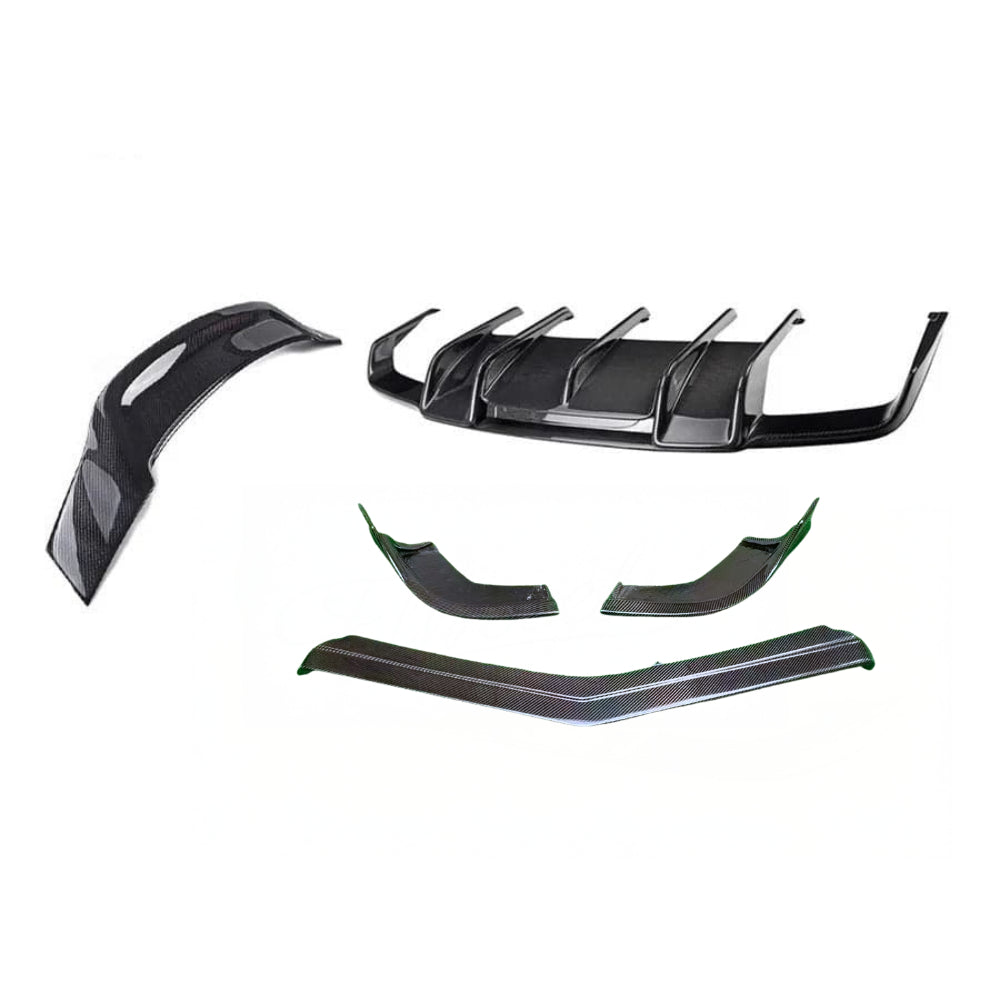 RTV1 Carbon Fiber Full Kit Compatible With Mercedes CLS63 (W218)