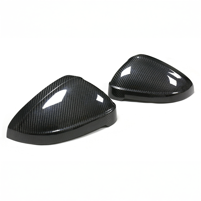 Coques de rétroviseurs de remplacement en fibre de carbone OEM+ compatibles avec Audi A4/S4/RS4 (B9/B9.5)