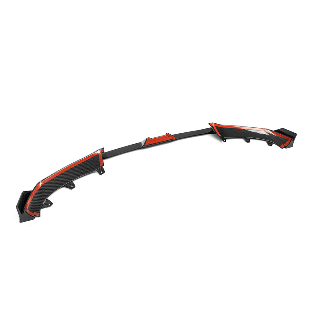 SOOQOO Prepreg Carbon Fiber Front Lip Compatible With BMW X6 (G06)