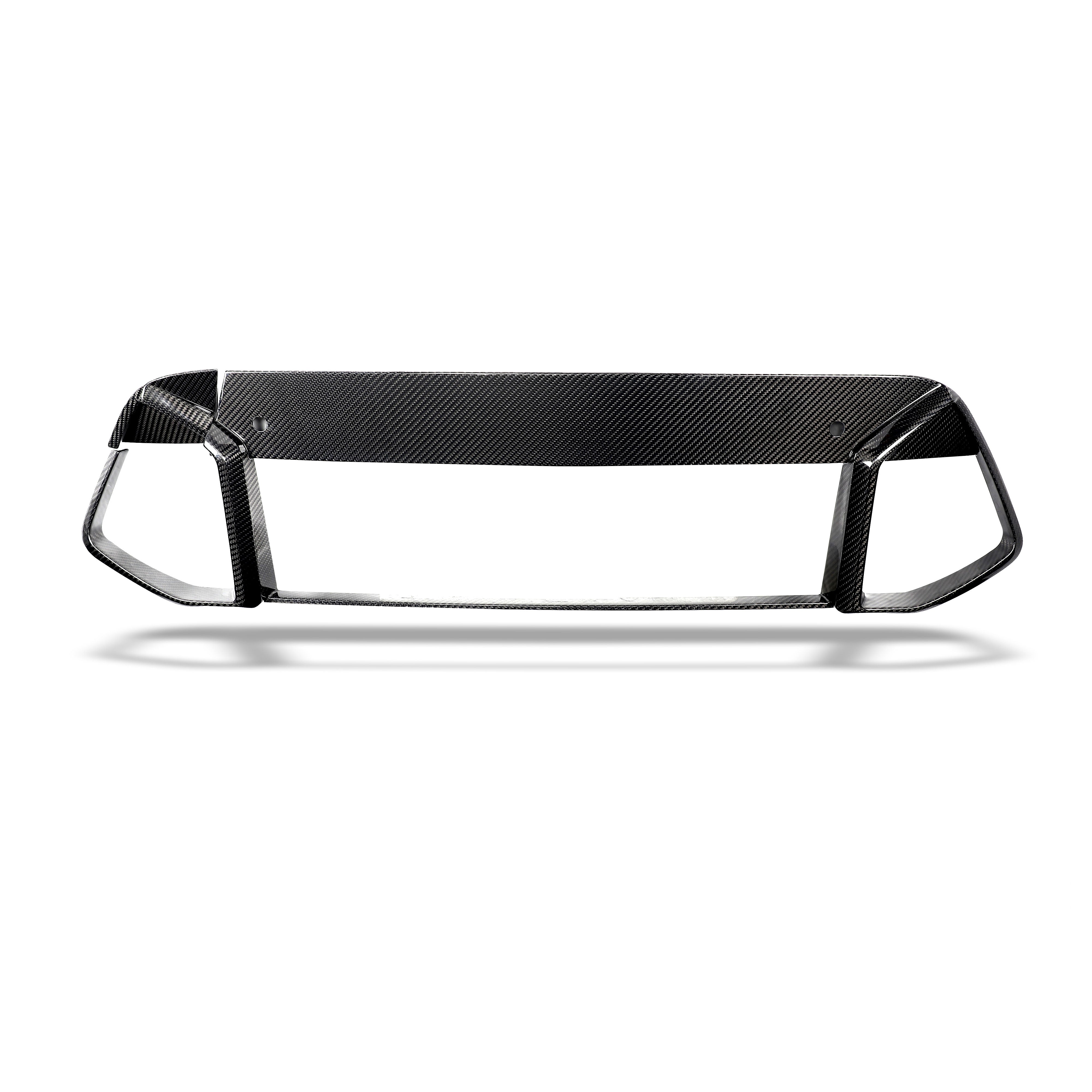 RevoZport Carbon Fiber Air Intake Trim Compatible With BMW X6M F96 PRE LCI