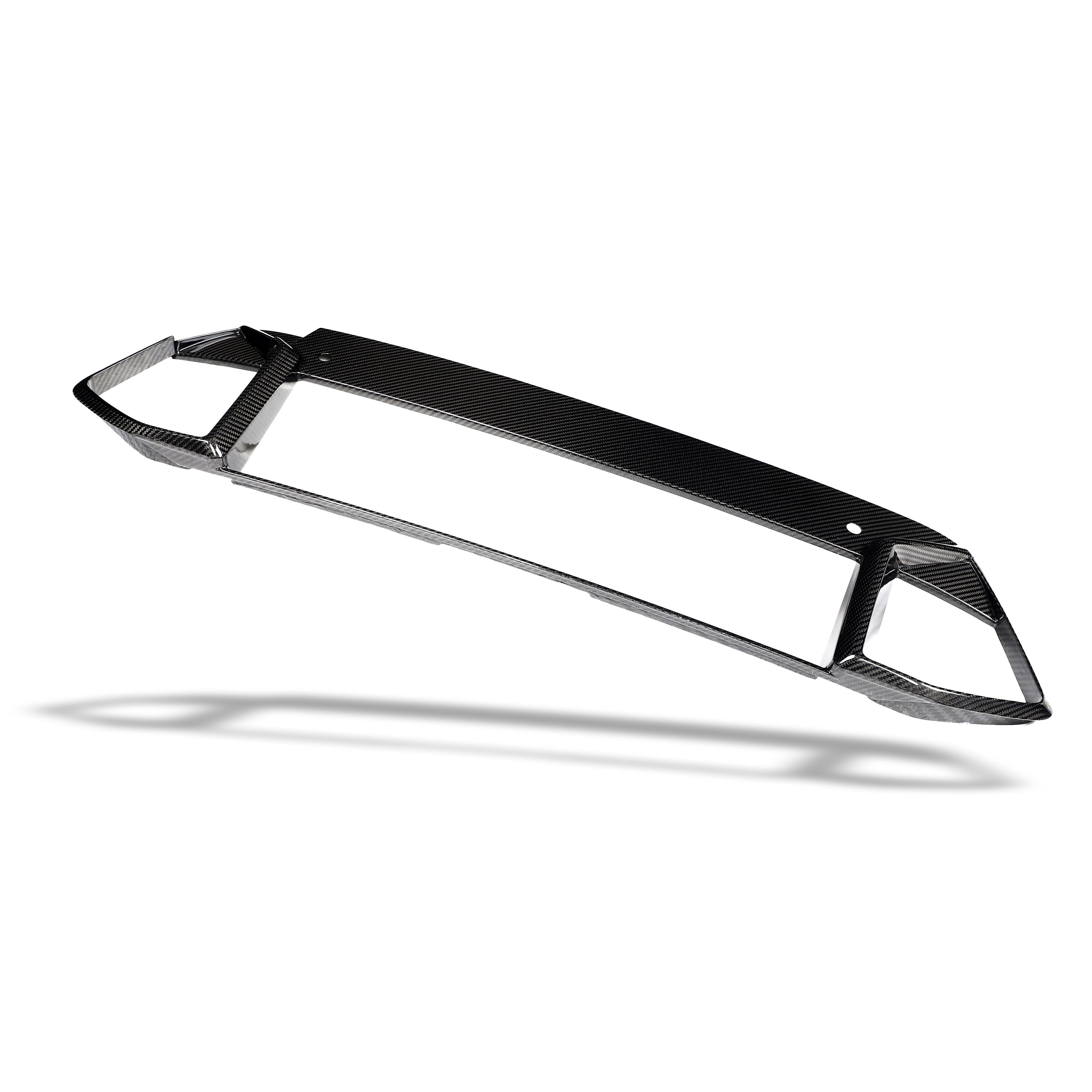 RevoZport Carbon Fiber Air Intake Trim Compatible With BMW X6M F96 PRE LCI