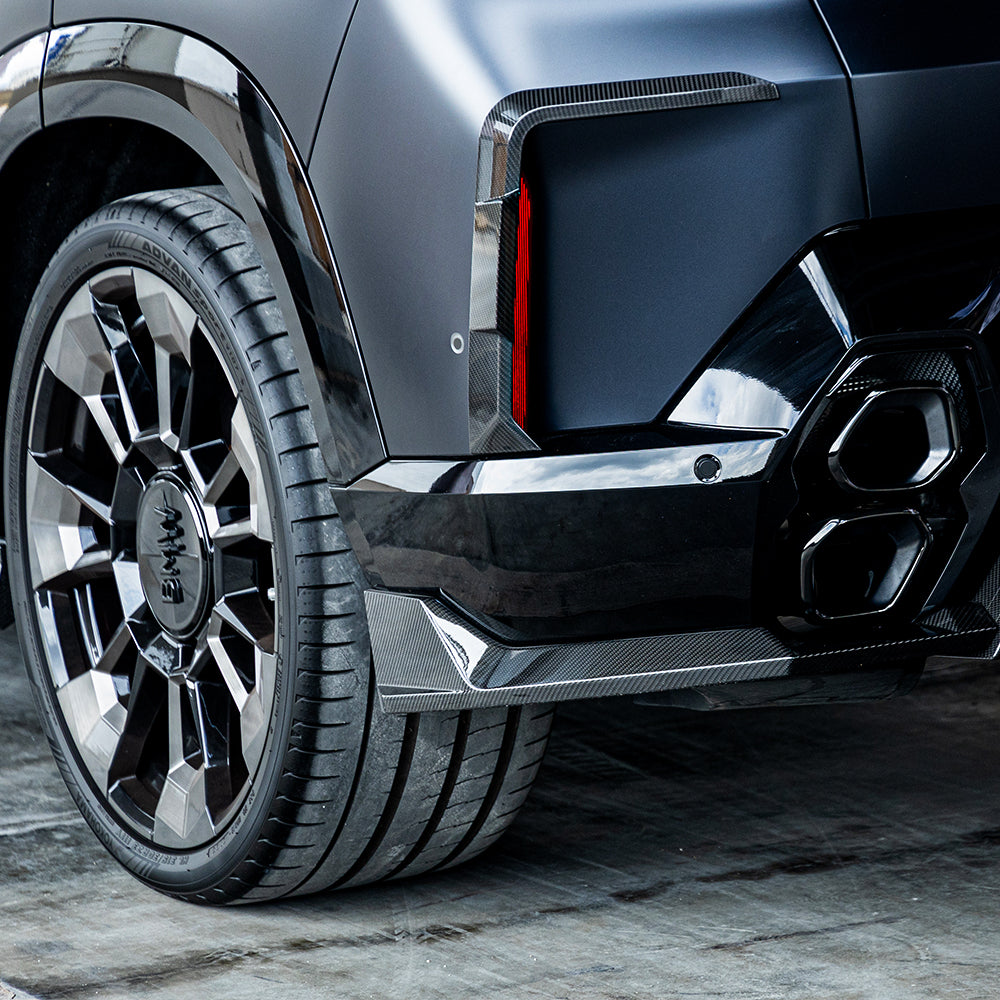 SOOQOO Prepreg Carbon Fiber Rear Diffuser Compatible With BMW XM (G09)