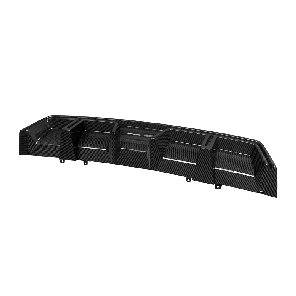 SOOQOO Prepreg Carbon Fiber Rear Diffuser Compatible With BMW XM (G09)