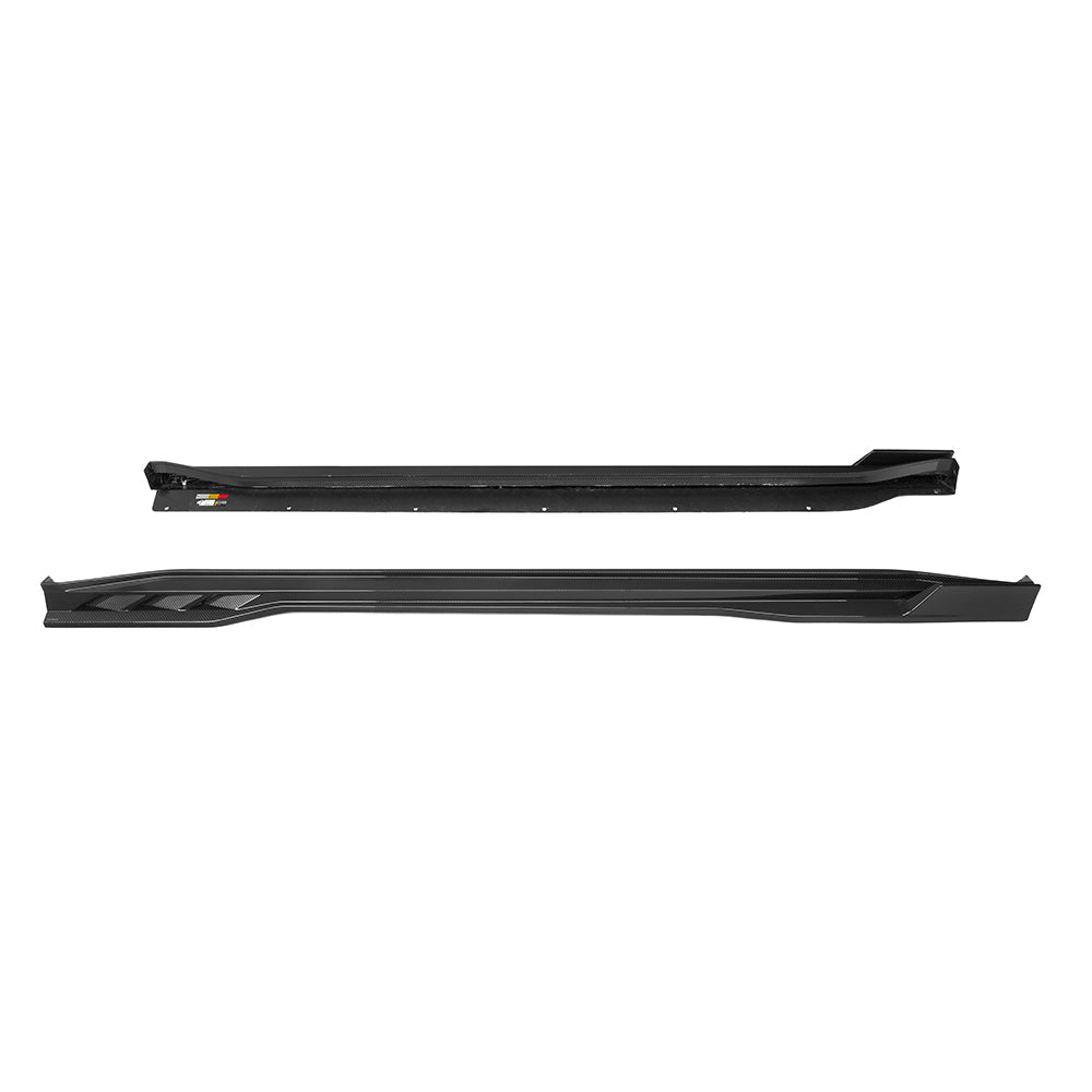 SOOQOO Prepreg Carbon Fiber Side Skirts Compatible With BMW XM (G09)