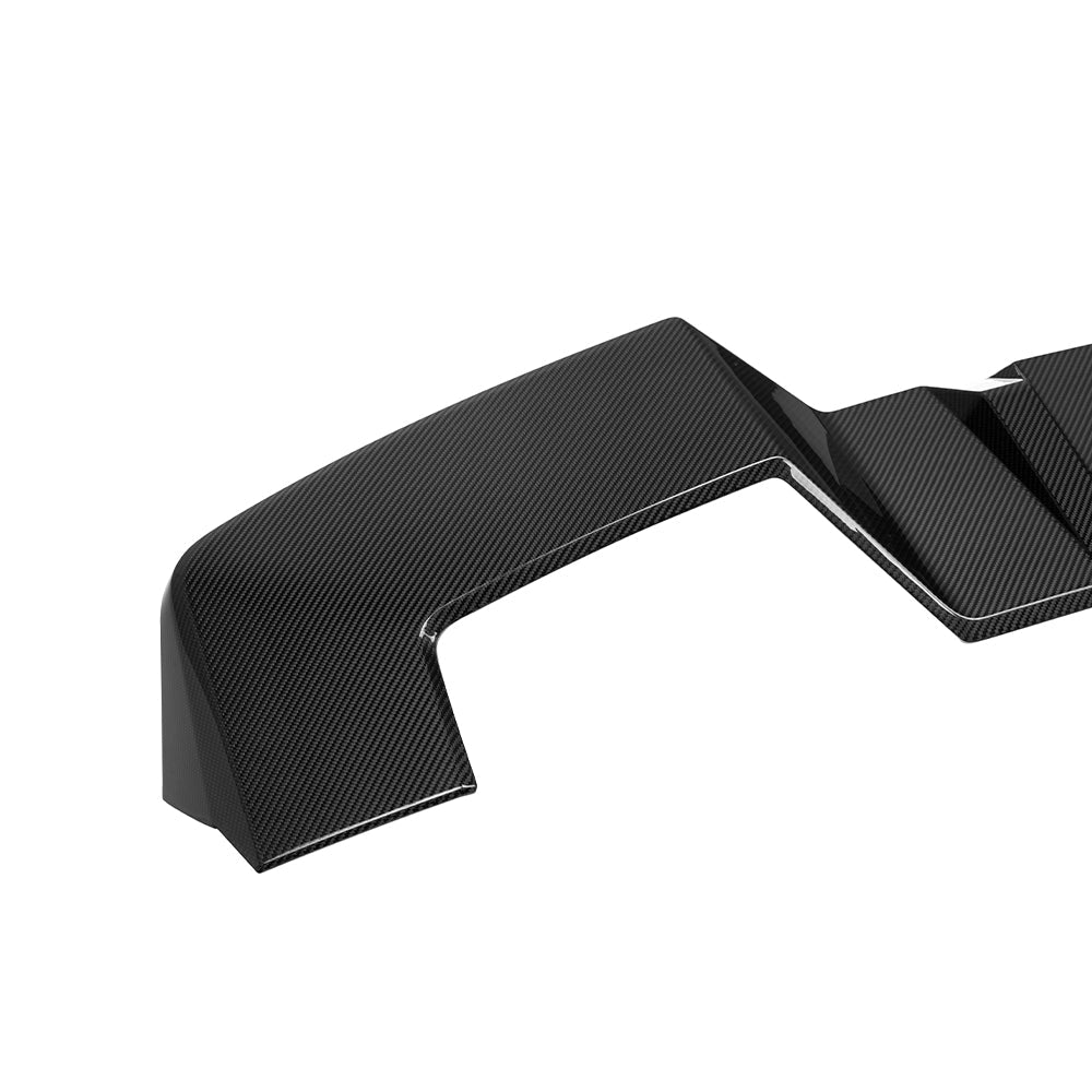 SOOQOO Prepreg Carbon Fiber Rear Roof Spoiler Compatible With BMW XM (G09)