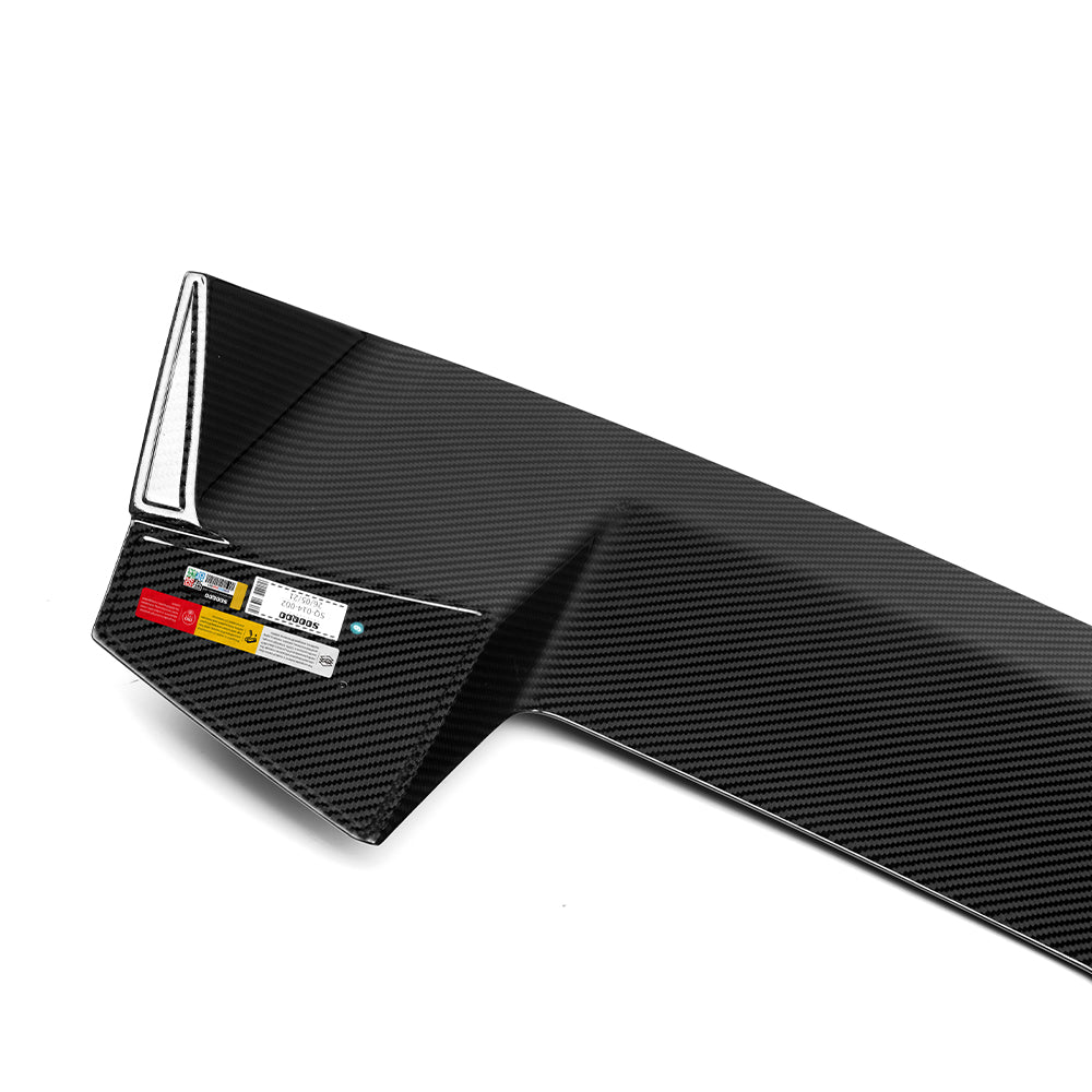 SOOQOO Prepreg Carbon Fiber Rear Roof Spoiler Compatible With BMW XM (G09)
