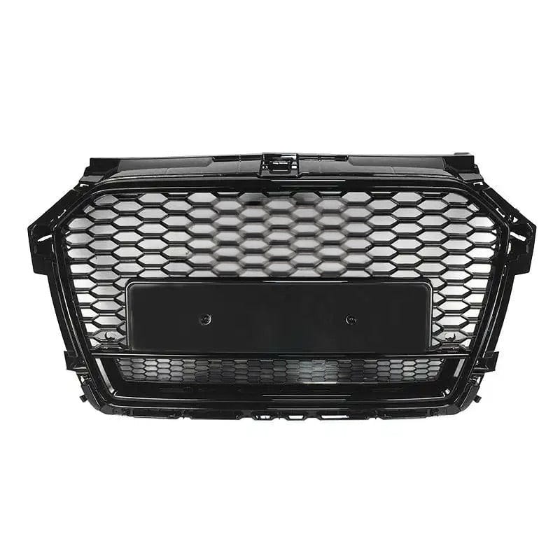 Audi A1/S1 (8X) RS Style Honeycomb Gloss Black Front Grille - Twenty Two Tuning Front Grille
