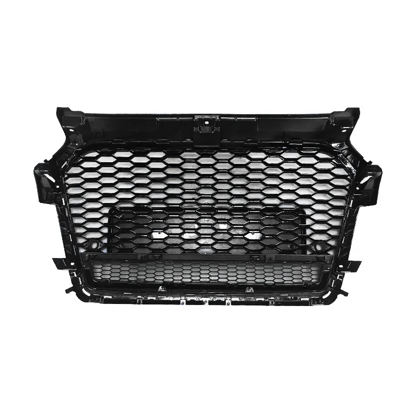 Calandre avant Audi A1/S1 (8X) V2RS en nid d'abeille noir brillant