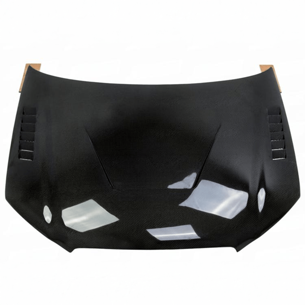 Audi A3/S3 (8P) Facelift V Tech Style Carbon Fiber Hood Replacement - Twenty Two Tuning Hood/Bonnet Complete