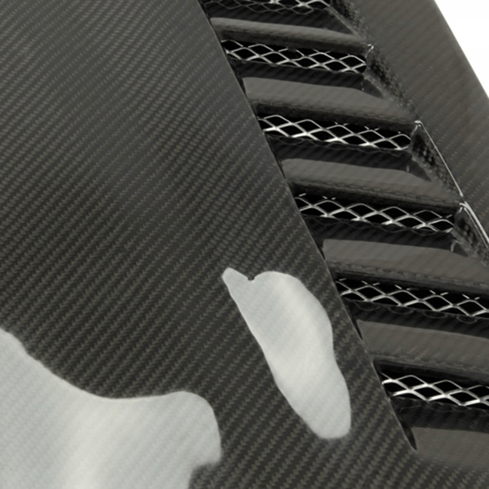 Audi A3/S3 (8P) Facelift V Tech Style Carbon Fiber Hood Replacement - Twenty Two Tuning Hood/Bonnet Complete