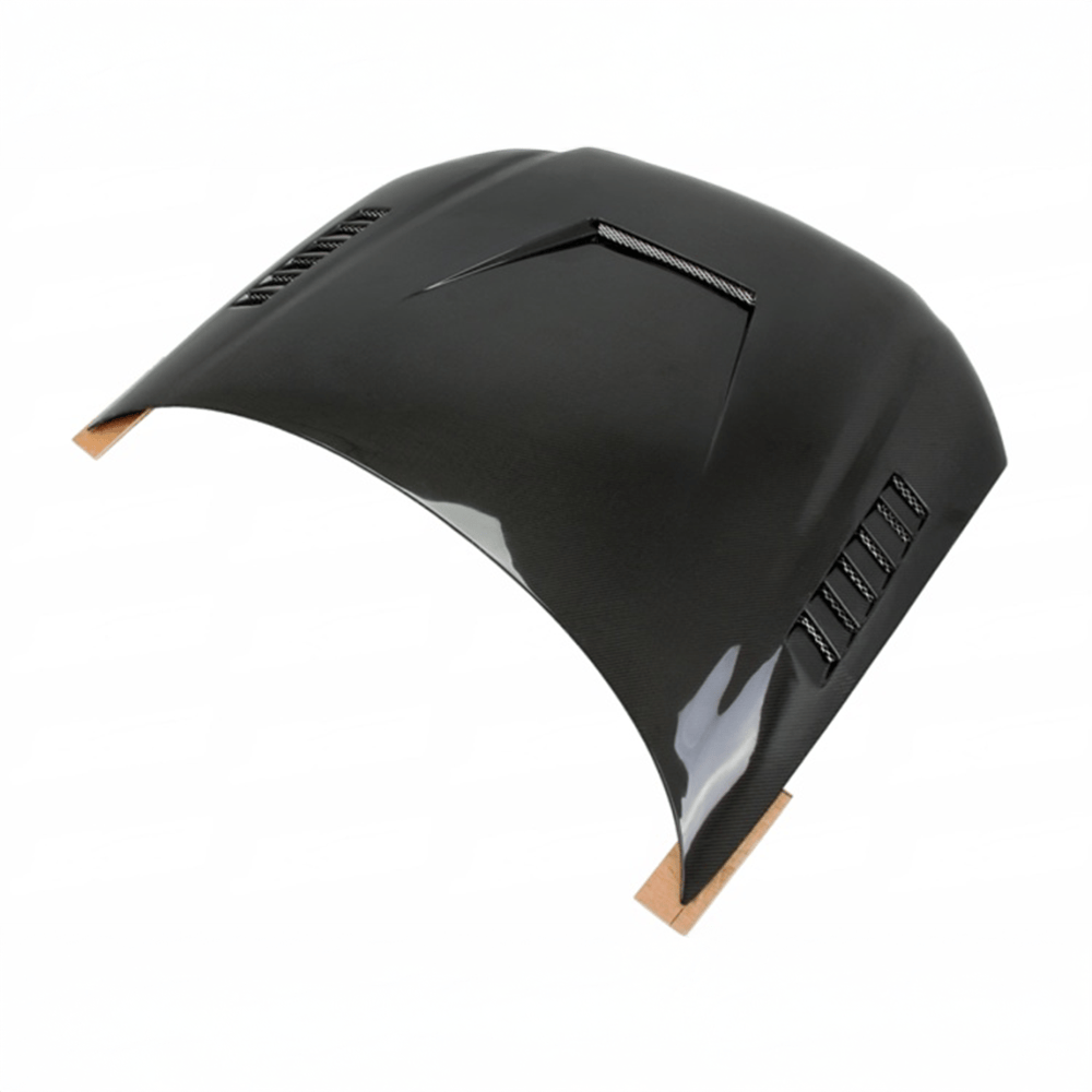 Audi A3/S3 (8P) Facelift V Tech Style Carbon Fiber Hood Replacement - Twenty Two Tuning Hood/Bonnet Complete