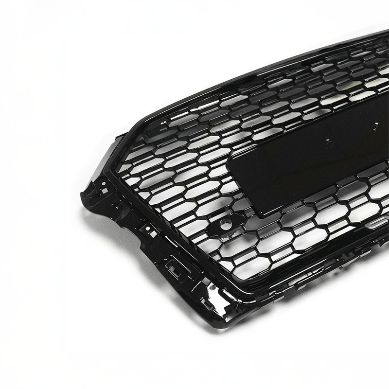Calandre avant nid d'abeille noir brillant Audi A3/S3 (8V) Facelift V2RS