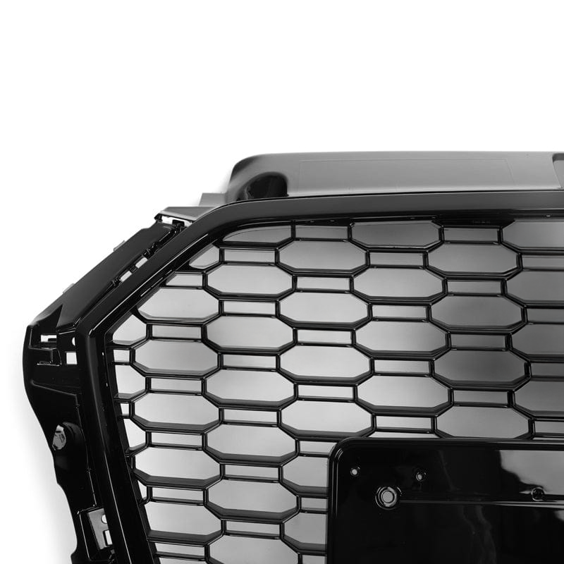 Calandre avant Audi A3/S3 (8V) V2RS en nid d'abeille noir brillant avec ACC