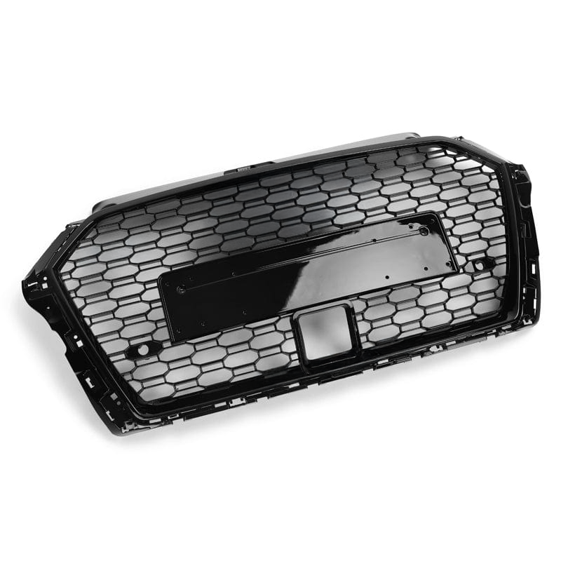 Calandre avant Audi A3/S3 (8V) V2RS en nid d'abeille noir brillant avec ACC