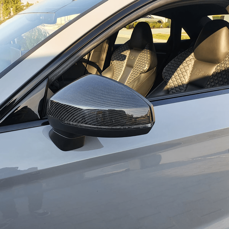 Audi A3/S3/RS3 (8V) Replacement Carbon Fibre Mirror Covers - Twenty Two Tuning Mirror Covers