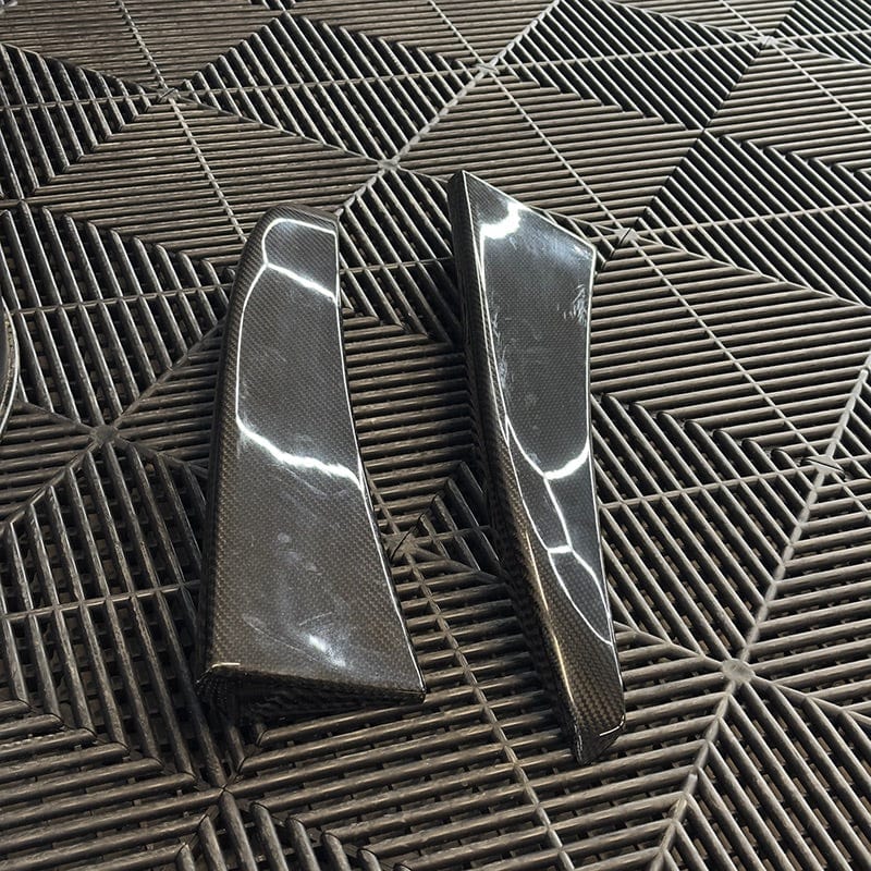 Audi A3/S3/RS3 (8V) Saloon OEM+ Carbon Fibre Rear Bumper Canards - Twenty Two Tuning Rear Canards