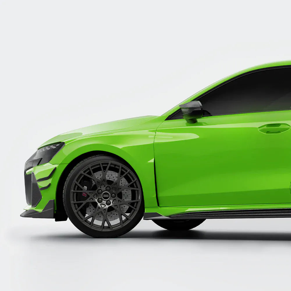 Audi A3/S3/RS3 (8Y) Hatchback SOOQOO Carbon Fibre Mirror Covers (LHD) - SOOQOO Official Mirror Covers