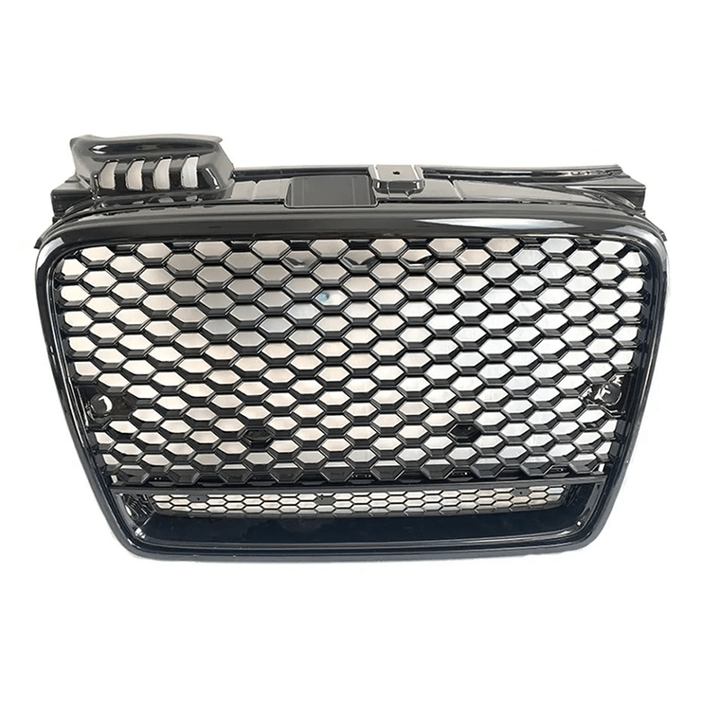 Audi A4/S4 (B7) Honeycomb Gloss Black Front Grille - Twenty Two Tuning Front Grille
