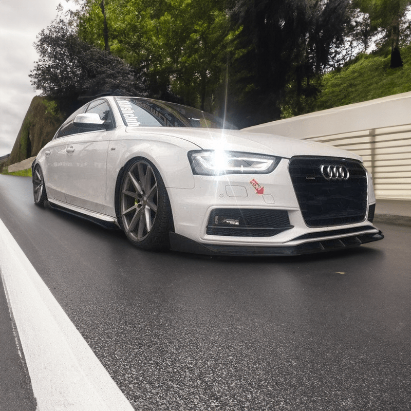 Audi A4/S4 (B8.5) ABT Inspired Carbon Fibre Front Lip Spoiler - Twenty Two Tuning Front Lip