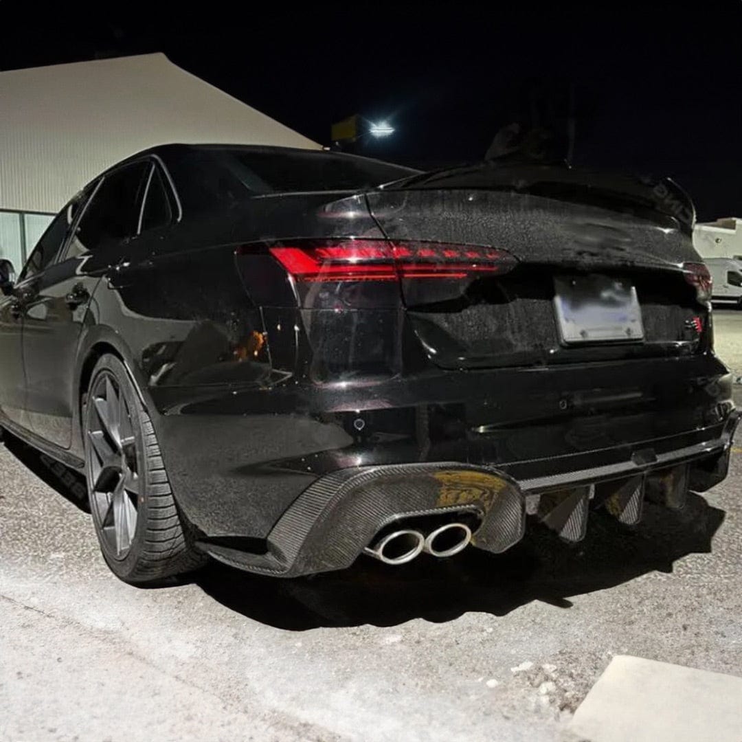 Audi A4/S4 (B9.5) TRX Style Carbon Fibre Rear Bumper Diffuser - Twenty Two Tuning Rear Diffuser