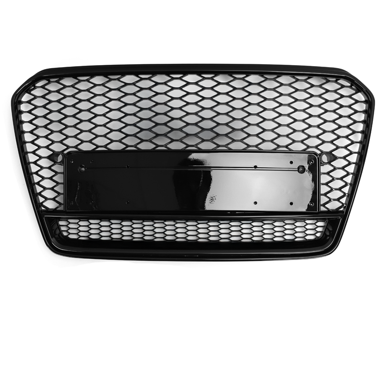 Calandre avant noire brillante en nid d'abeille V2RS pour Audi A5/S5 (B8.5)