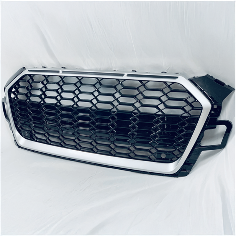 Audi A5/S5 (B9.5) RS5 Style Silver/Black Honeycomb Front Grille - Twenty Two Tuning Front Grille