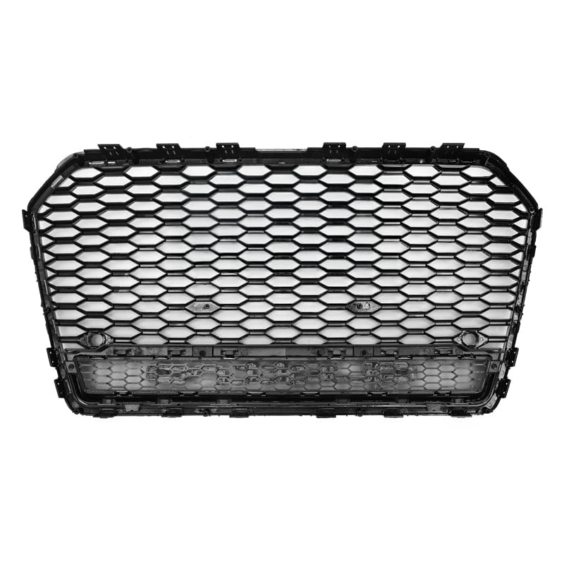 Calandre avant en nid d'abeille noire brillante V2RS Audi A6/S6 (C7.5)