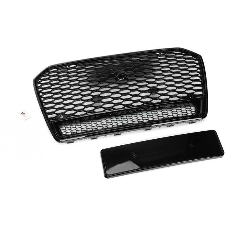 Calandre avant en nid d'abeille noire brillante V2RS Audi A6/S6 (C7.5)