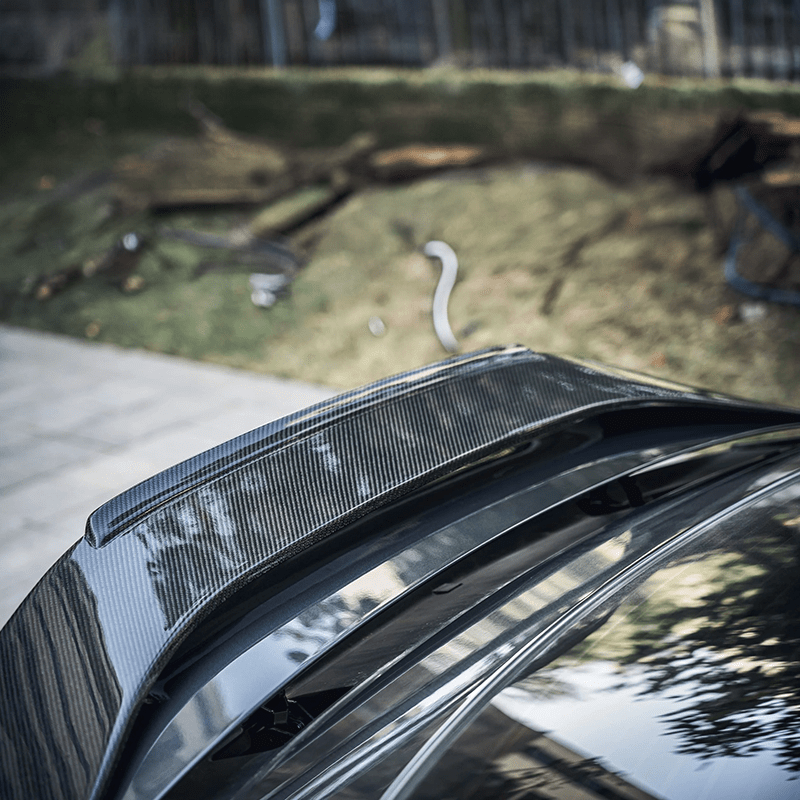 Audi A7/S7 (C8) BCTXE Style Carbon Fibre Rear Trunk Spoiler Ver.2 - Twenty Two Tuning Rear Spoiler