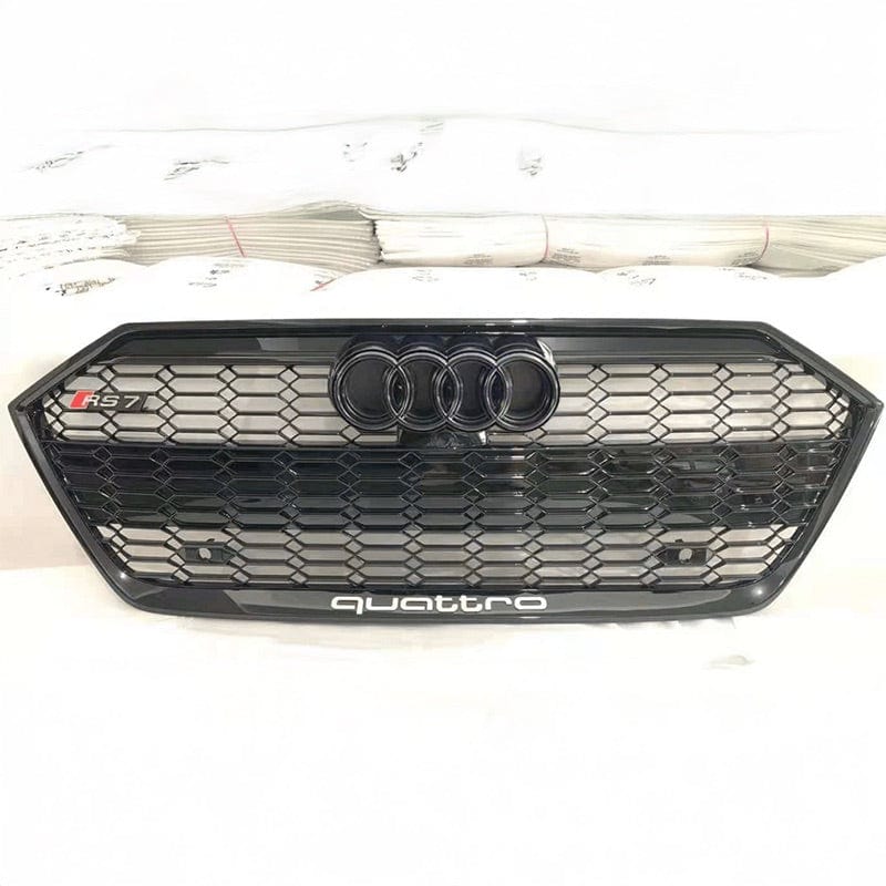 Audi A7/S7 (C8) OEM+ Style Gloss Black Front Grille - Twenty Two Tuning Front Grille