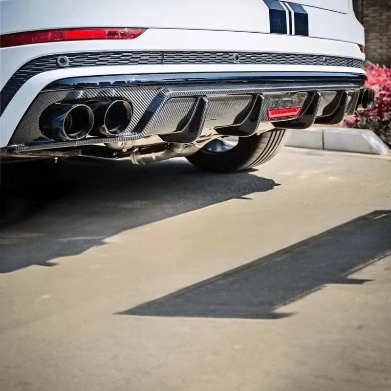 Audi Q8/SQ8 (4M80) Karbel Style Carbon Fibre Rear Diffuser - Twenty Two Tuning Rear Diffuser