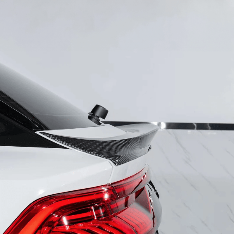 Audi Q8/SQ8/RSQ8 (4M80) Karbel Style Carbon Fibre Rear Mid Spoiler - Twenty Two Tuning Fender Trims