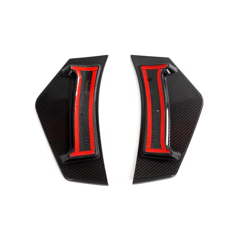 Audi R8 V10 (4S) Audi Performance Style Carbon Fibre Rear Canards - Twenty Two Tuning Rear Canards