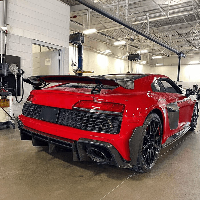 Audi R8 Lm Rear Wing Performance Carbon Fiber Rear Wing Spoiler For Audi R8 V10 (4S)