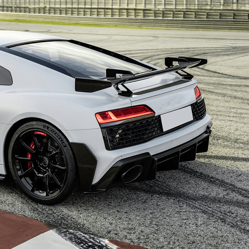 Audi R8 V10 (4S) Audi Performance Style Carbon Fibre Rear Wing Spoiler - Twenty Two Tuning Rear Spoiler
