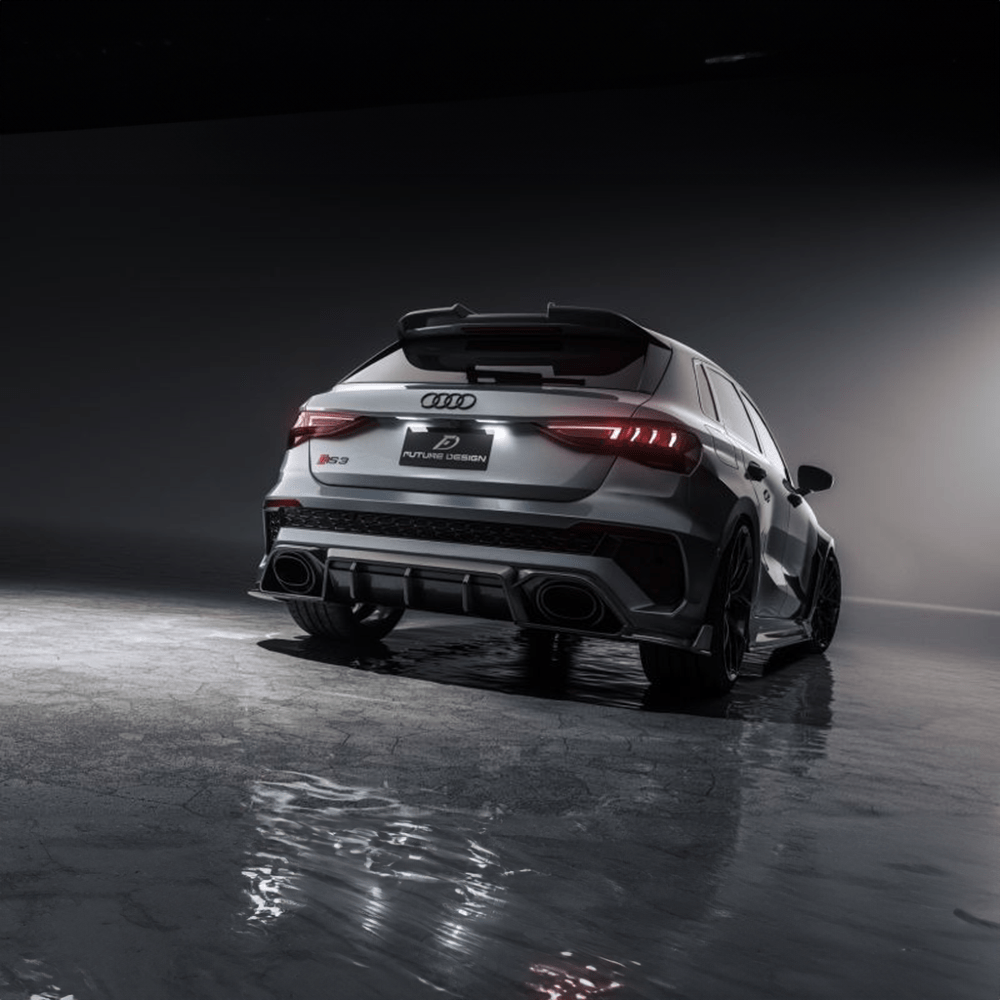 Audi RS3 (8Y) Hatchback Future Design Carbon Fibre Full Kit - Future Design Full Styling Kit