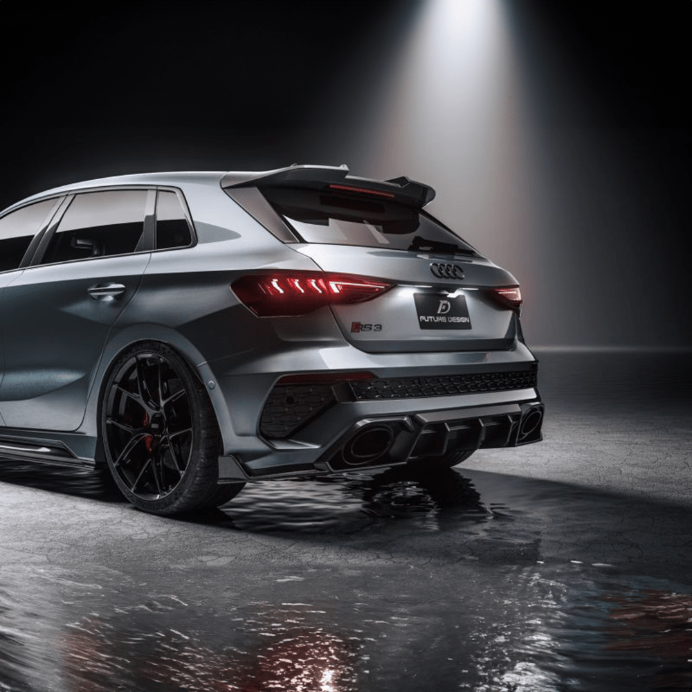 Audi RS3 (8Y) Hatchback Future Design Carbon Fibre Full Kit - Future Design Full Styling Kit