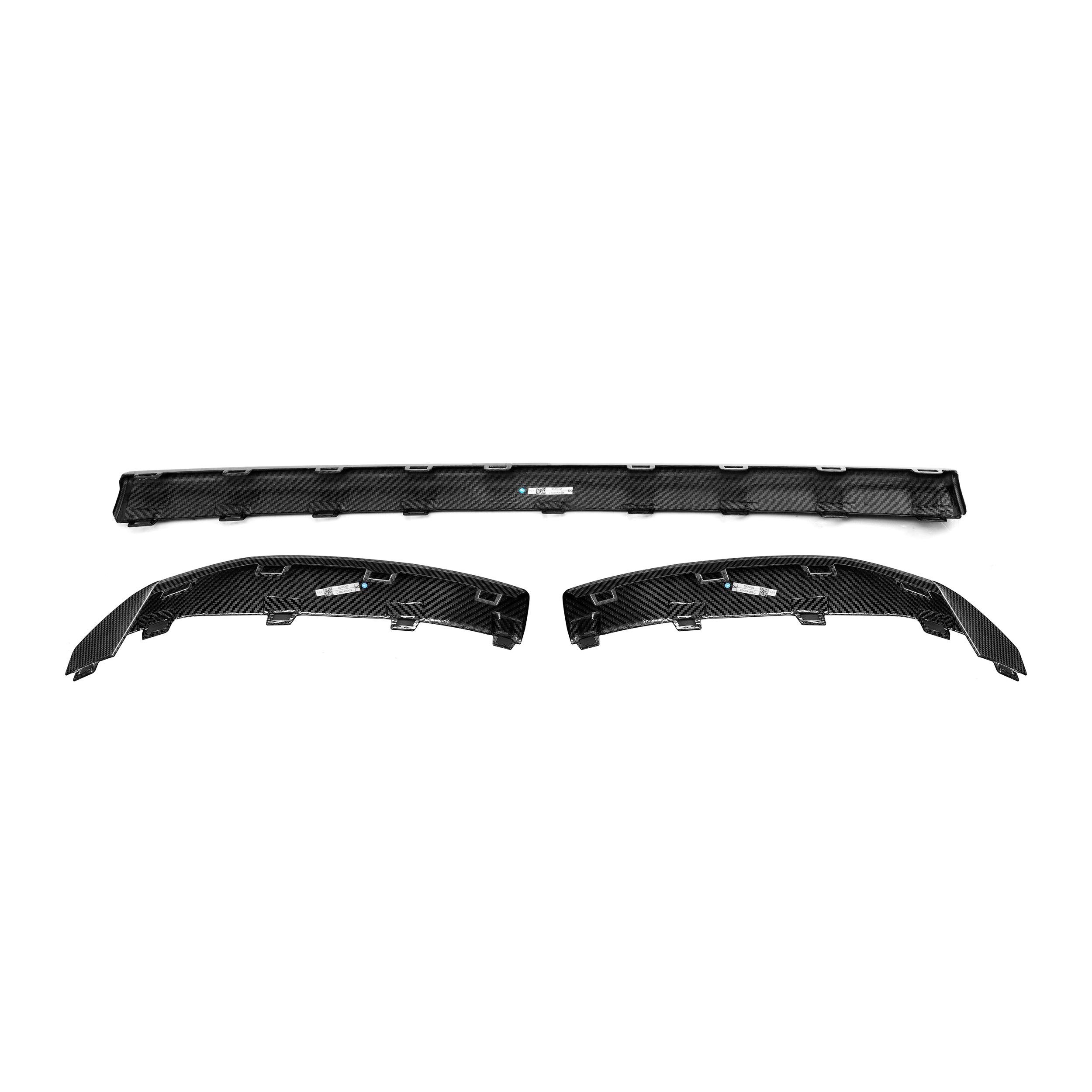 Audi RS3 (8Y) Hatchback/Sedan OE Style Carbon Fibre Rear Diffuser Trim - Twenty Two Tuning Rear Diffuser