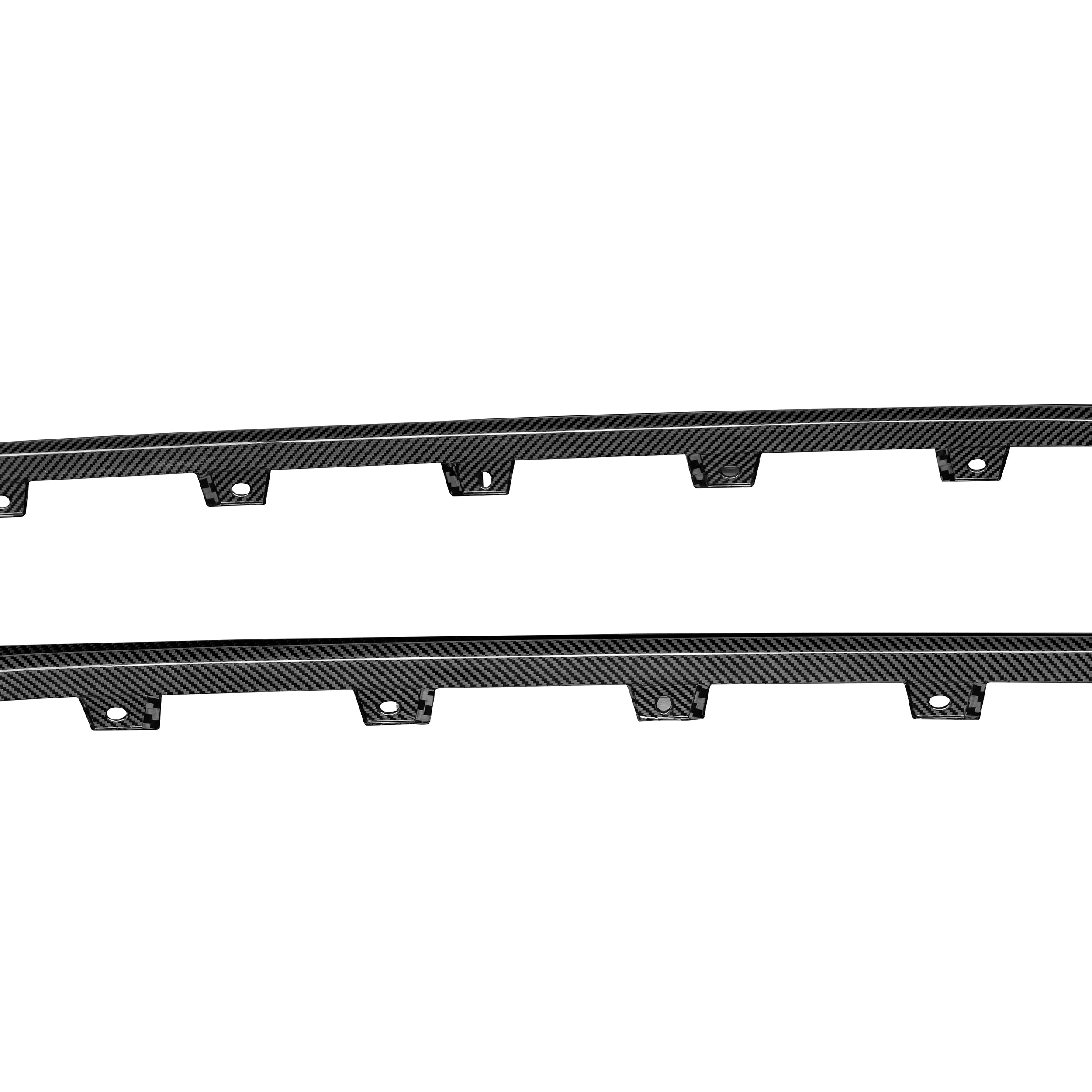 Audi RS3 (8Y) Hatchback/Sedan OE Style Carbon Fibre Side Skirt Replacement Trim - Twenty Two Tuning Side Skirts