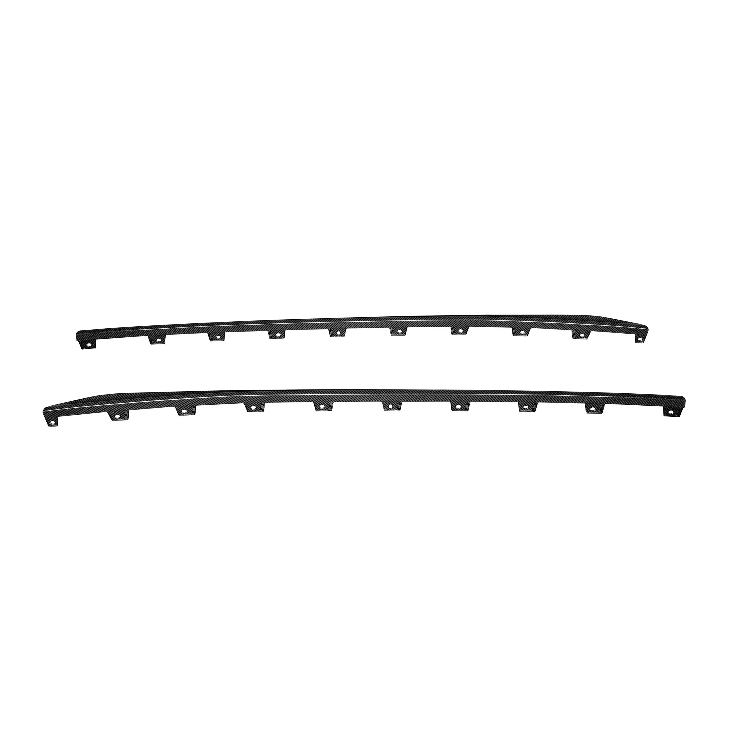 Audi RS3 (8Y) Hatchback/Sedan OE Style Carbon Fibre Side Skirt Replacement Trim - Twenty Two Tuning Side Skirts
