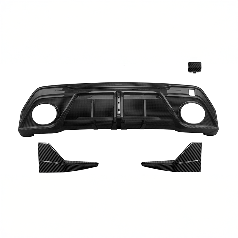 Audi RS3 (8Y) Hatchback/Sedan SOOQOO Carbon Fibre Rear Diffuser - SOOQOO Official Rear Diffuser