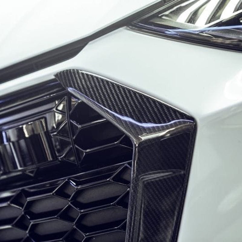 Audi RS6 Avant (C8) Future Design Carbon Fiber Front Grille Surround - Future Design Official Front Grille
