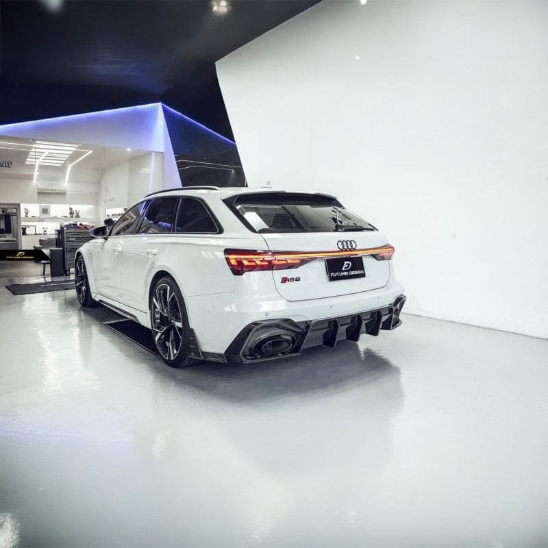 Audi RS6 Avant (C8) Future Design Carbon Fibre Full Kit - Future Design Official Full Styling Kit