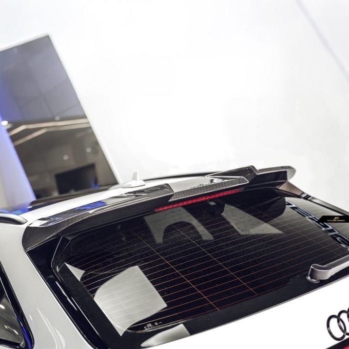 Audi RS6 Avant (C8) Future Design Carbon Fibre Rear Roof Spoiler - Future Design Rear Spoiler