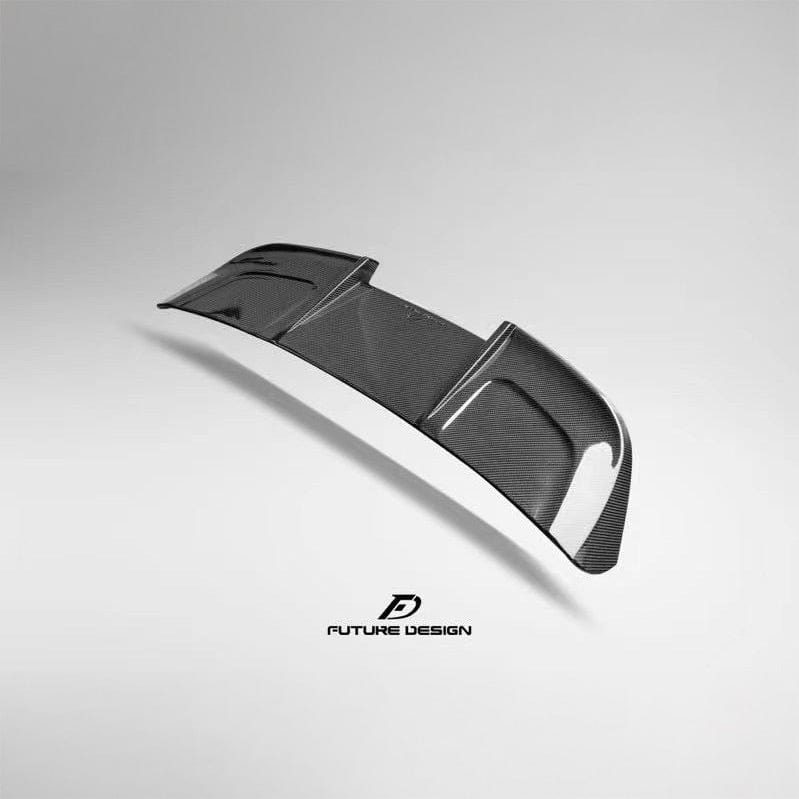 Audi RS6 Avant (C8) Future Design Carbon Fibre Rear Roof Spoiler - Future Design Rear Spoiler